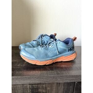 Hoka One One Challenger ATR 5 Men's Running Shoes 9.5D Blue Orange Green